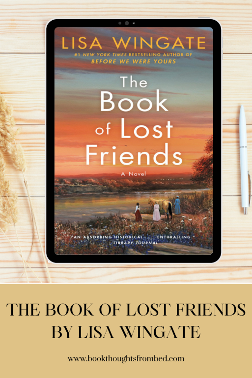 the book of Lost Friends pin